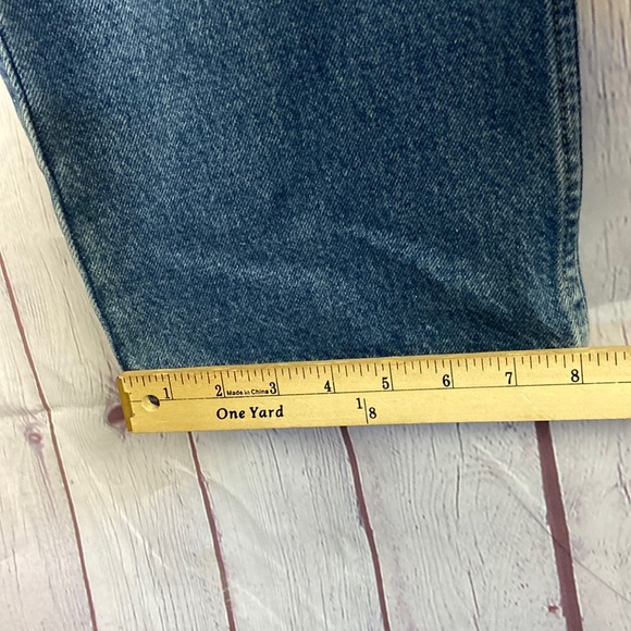 Vintage Men's Tommy Hilfiger Straight Blue Jeans Size: 34 x 32 - Picture 10 of 12